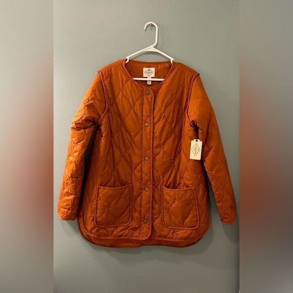 NWT … ST. JOHN’S BAY “Size: L” Puffer Coat - Picture 1 of 5